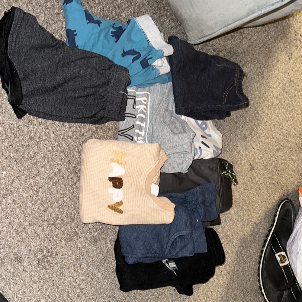 Bundle of boys clothes